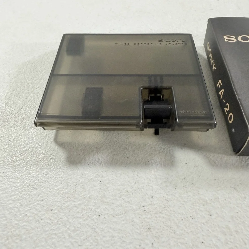 NOS Sony FA-20 TIMER RECORDING ADAPTER 3-648-188 Vintage U-MATIC Player Recorder